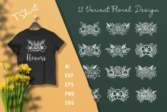 12 Variant Floral Cut Files: A Designer's Review for Crafts and Graphics