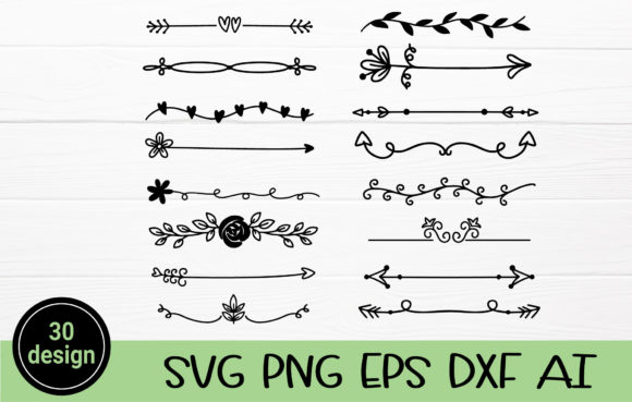 30 Floral Arrows Svg Bundle Review