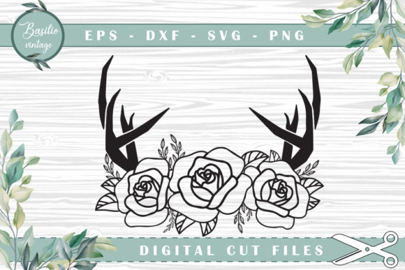 Deer Floral Christmas Cutting Files Review