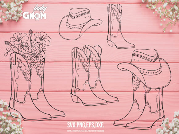 Floral Boots Hat Bundle Review
