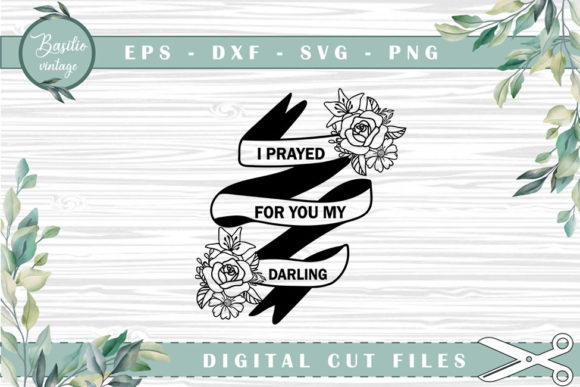 Ribbon Floral I Pray for You Embroidery Review